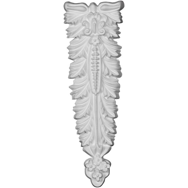 Ekena Millwork 2 3/8"W x 6 7/8"H x 5/8"P Ashford Leaf Onlay ONL02X07X01AS - main